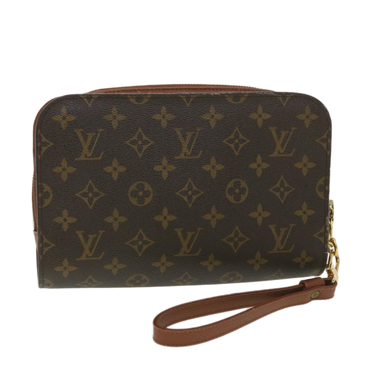 LOUIS VUITTON Monogram Orsay Clutch Bag M51790 LV Auth ep770