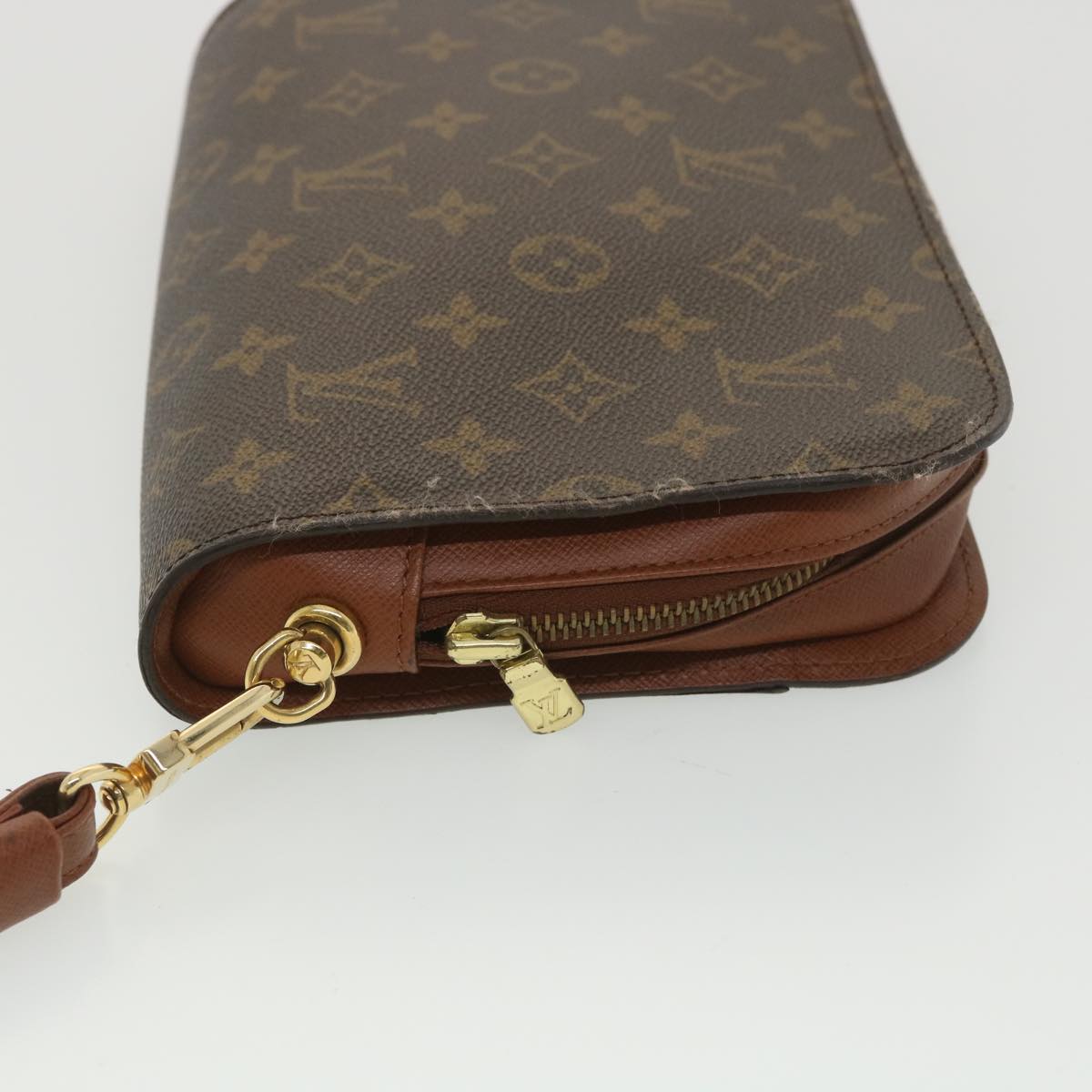 LOUIS VUITTON Monogram Orsay Clutch Bag M51790 LV Auth ep770