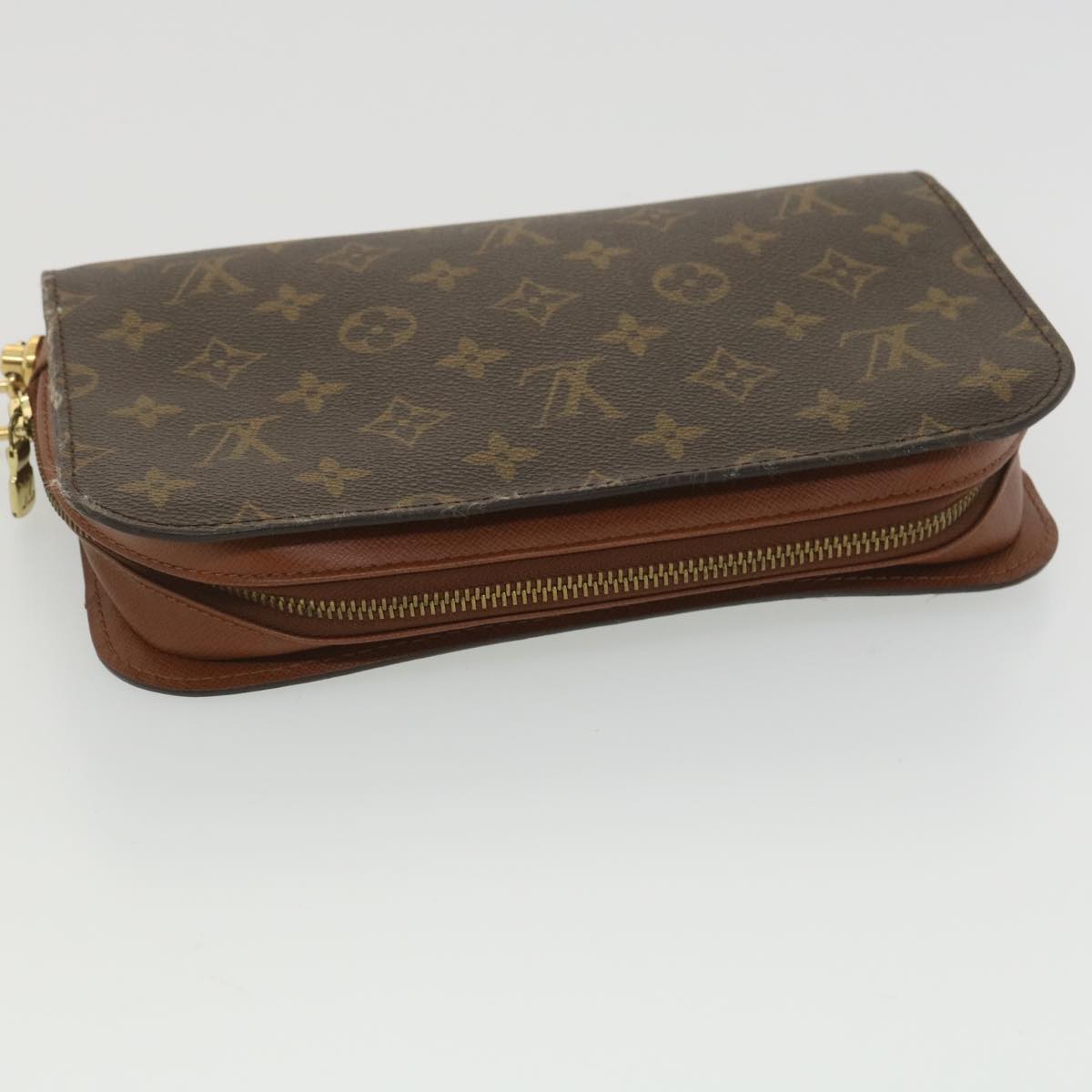 LOUIS VUITTON Monogram Orsay Clutch Bag M51790 LV Auth ep770