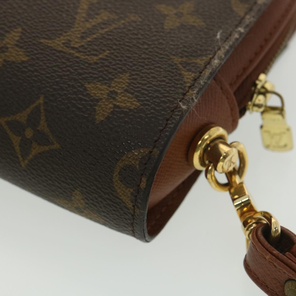 LOUIS VUITTON Monogram Orsay Clutch Bag M51790 LV Auth ep770