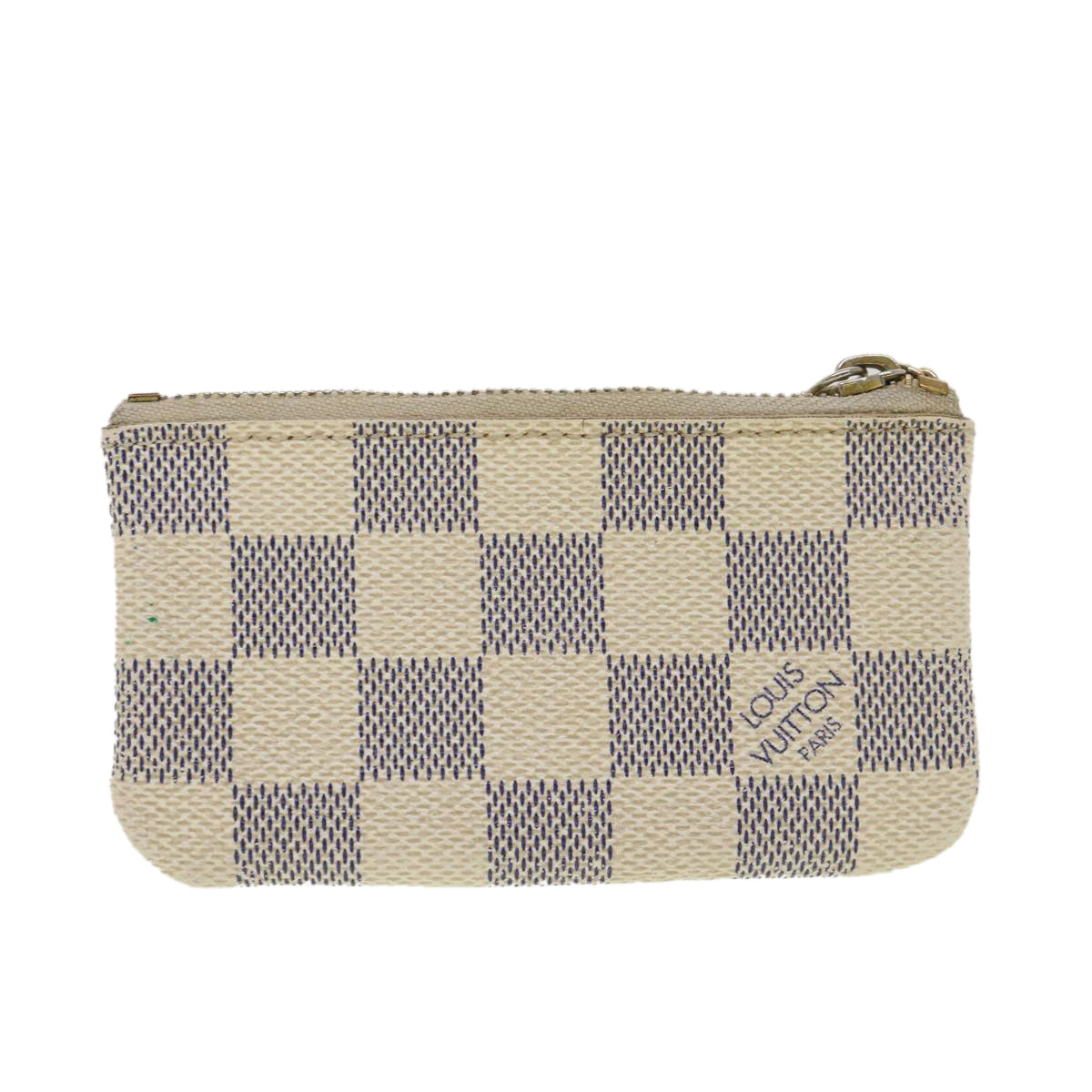 LOUIS VUITTON Damier Azur Pochette Cles Coin Purse N62659 LV Auth ep780 - 0