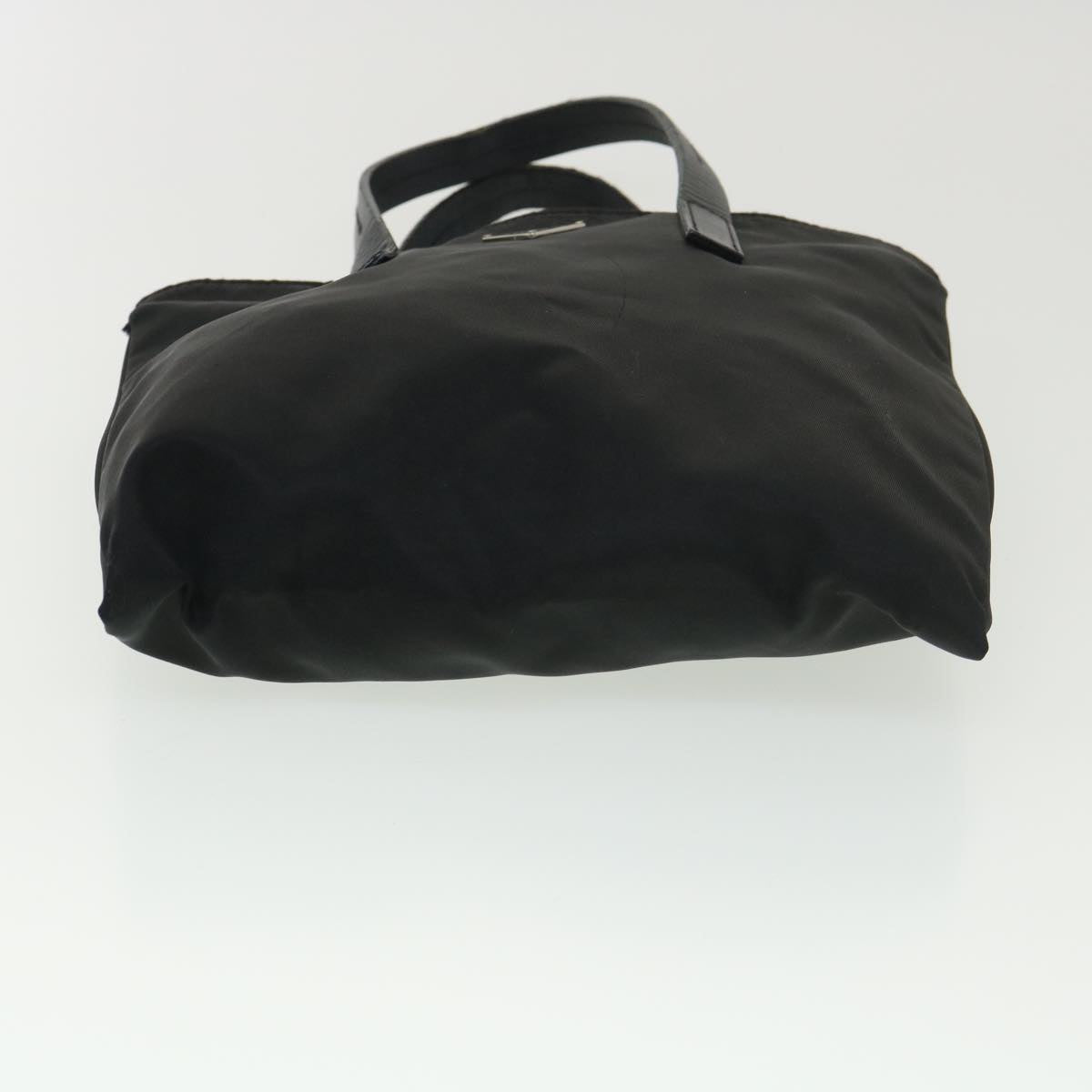 PRADA Hand Bag Nylon Black Auth ep814