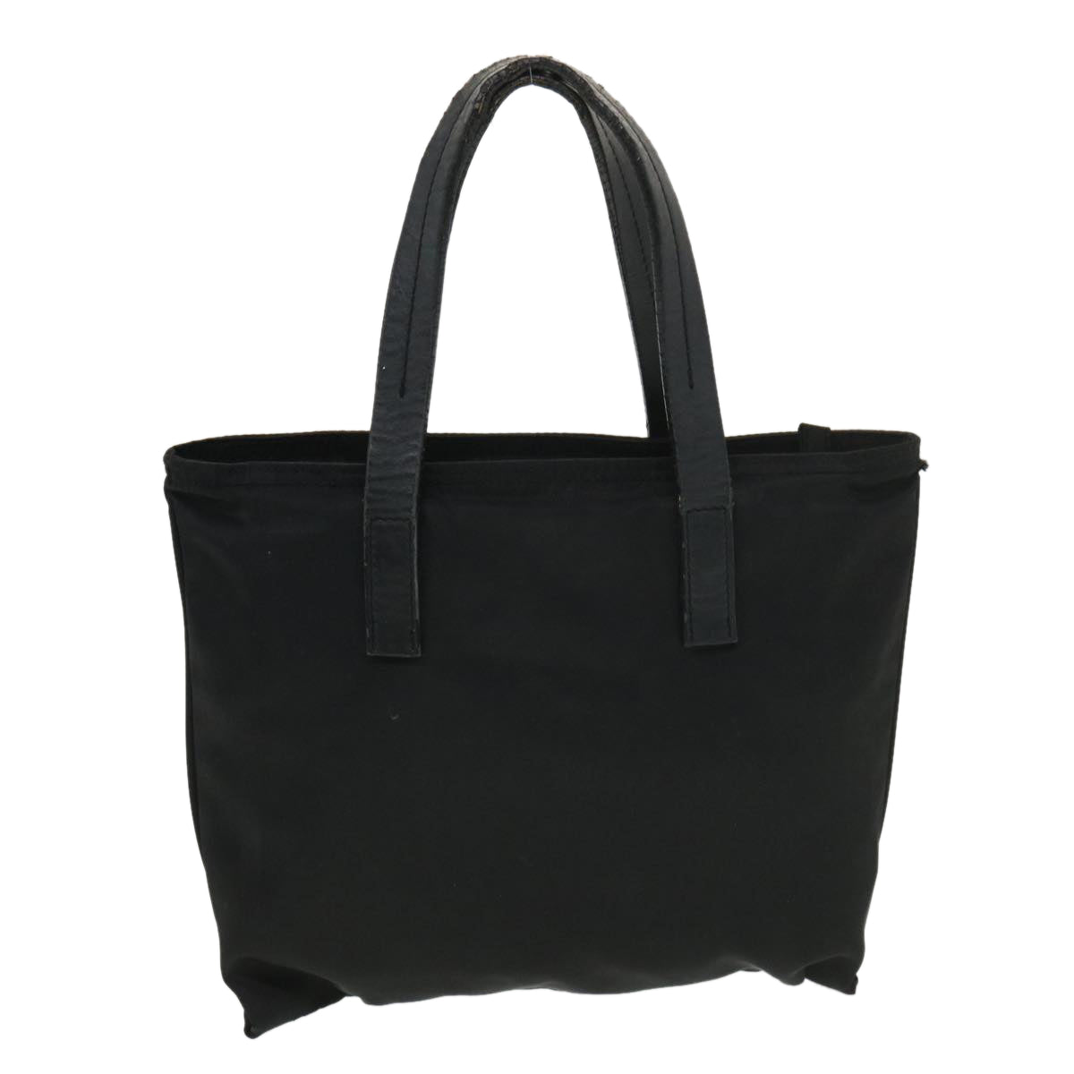 PRADA Hand Bag Nylon Black Auth ep814 - 0