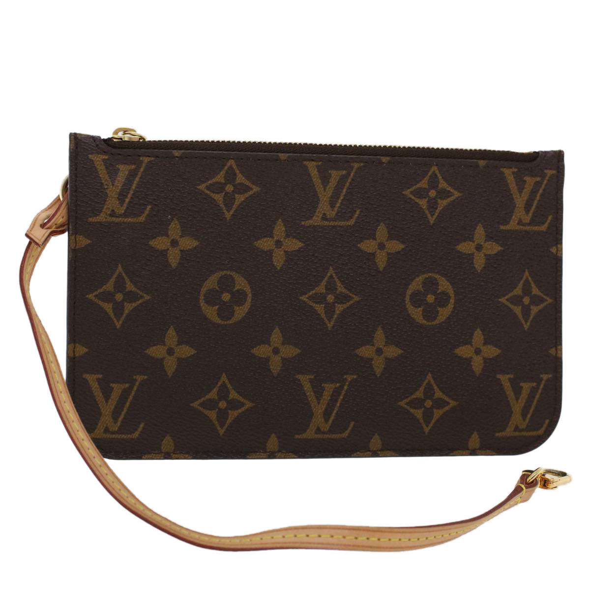 LOUIS VUITTON Monogram Neverfull PM Pouch LV Auth ep842