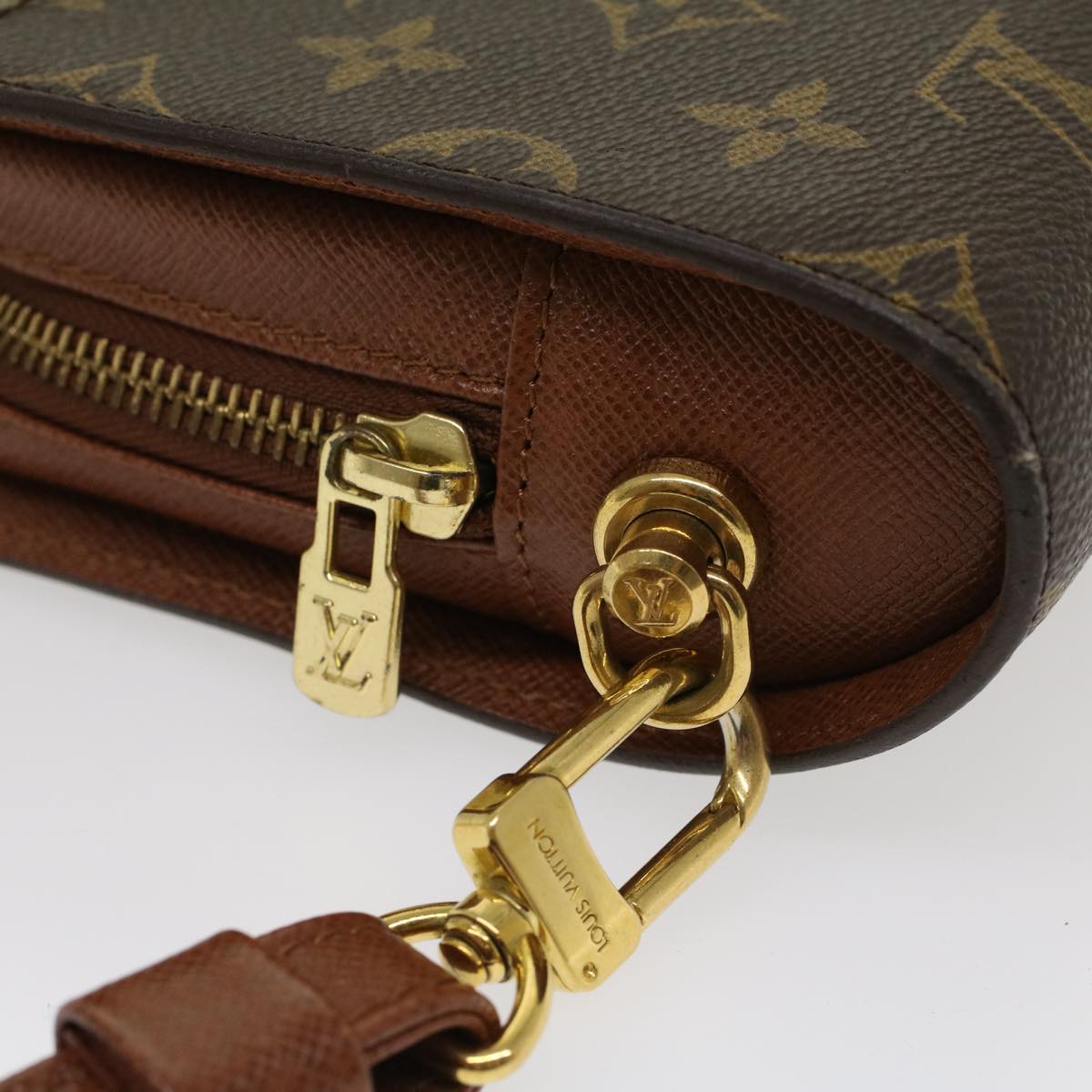 LOUIS VUITTON Monogram Orsay Clutch Bag M51790 LV Auth ep844