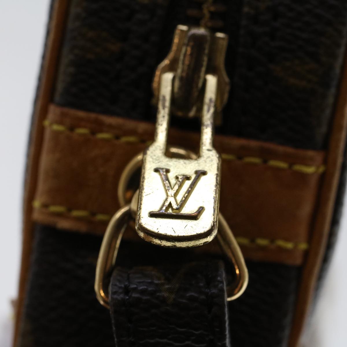 LOUIS VUITTON Monogram Marly Dragonne PM Clutch Bag M51827 LV Auth ep847