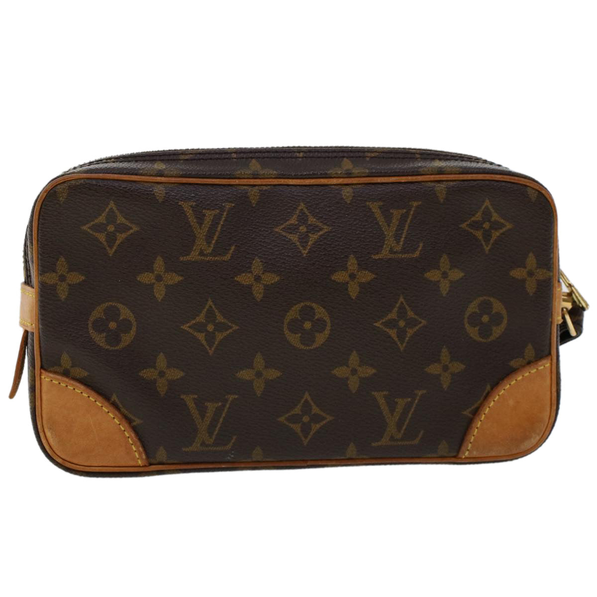 LOUIS VUITTON Monogram Marly Dragonne PM Clutch Bag M51827 LV Auth ep847 - 0