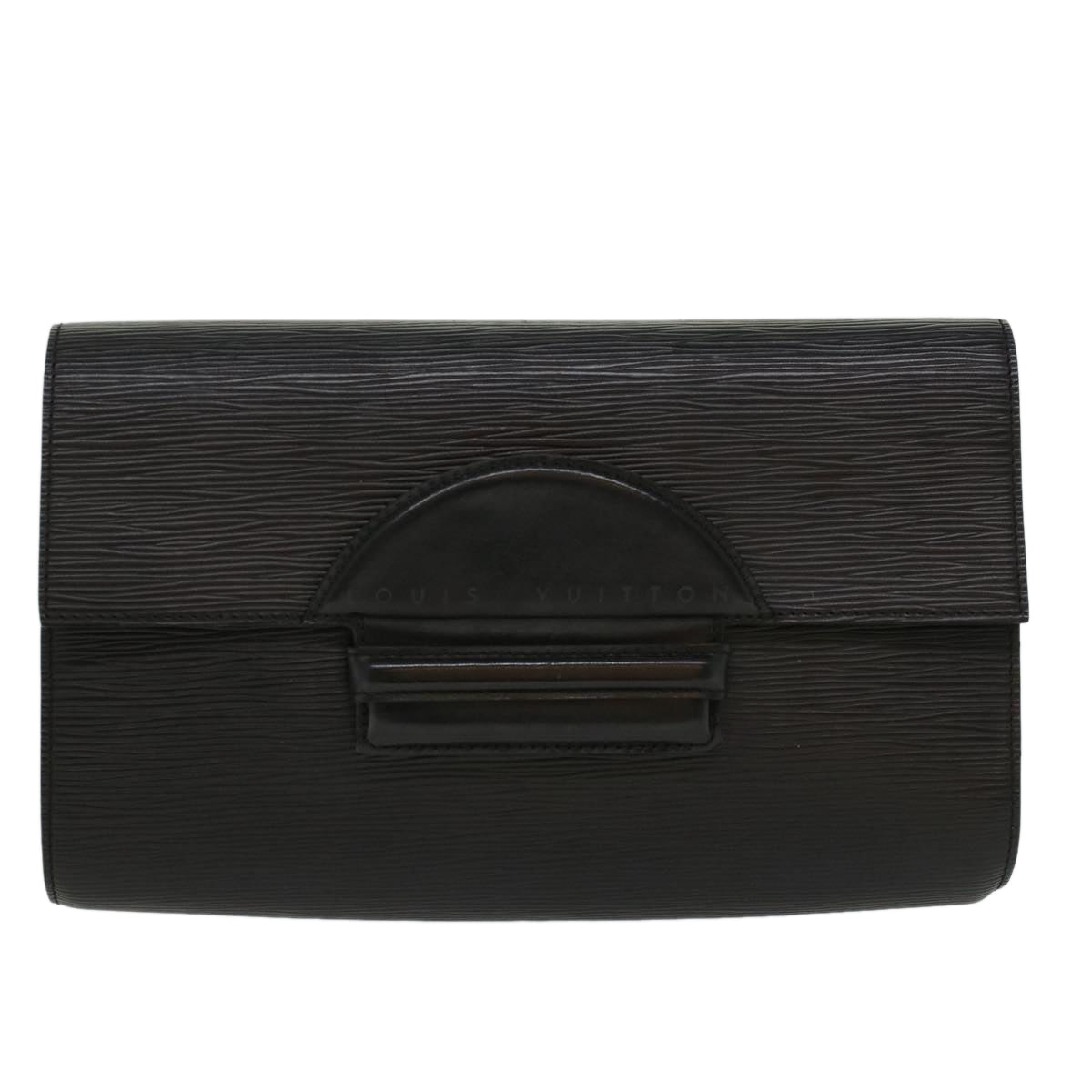 LOUIS VUITTON Epi Chaillot Clutch Bag Black M52542 LV Auth ep890