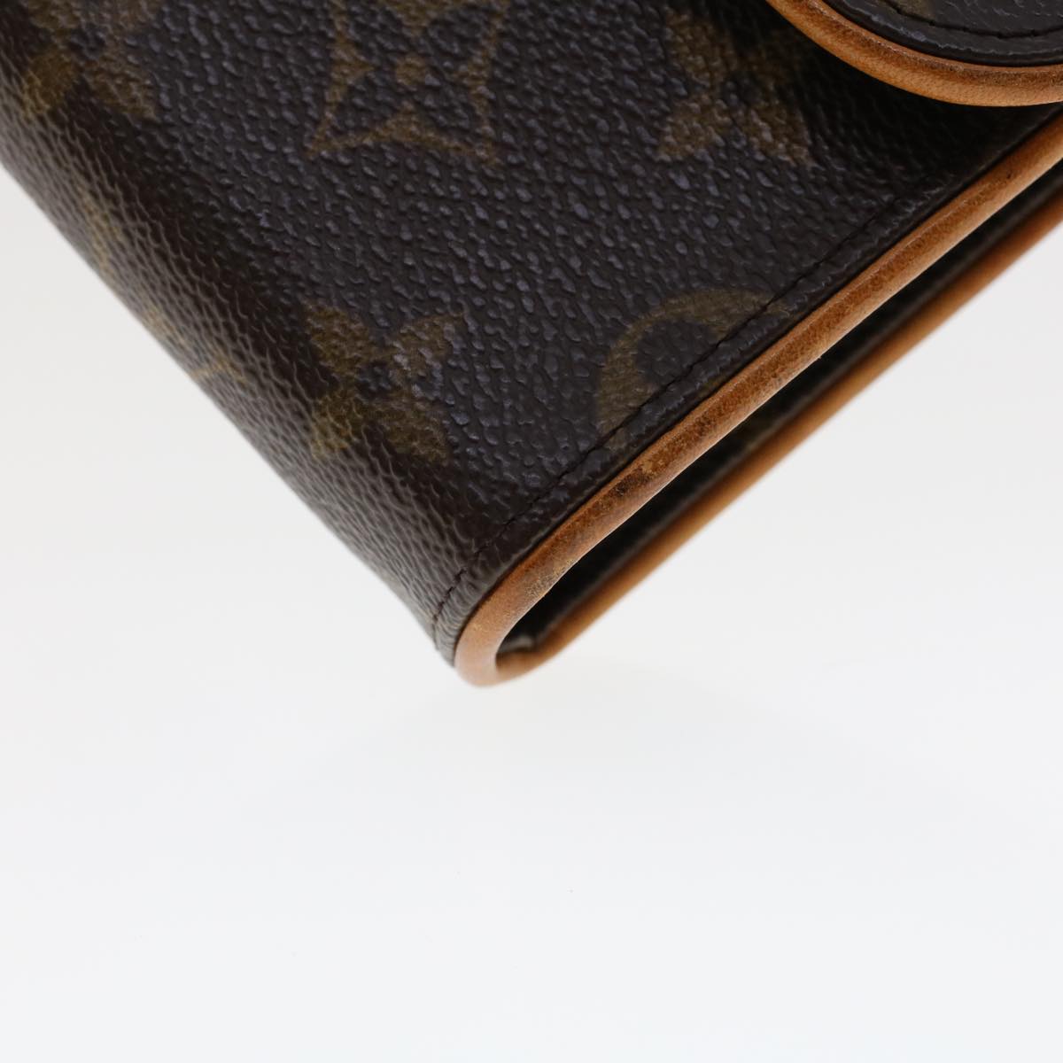 LOUIS VUITTON Monogram Pochette Florentine Waist bag M51855 LV Auth ep928