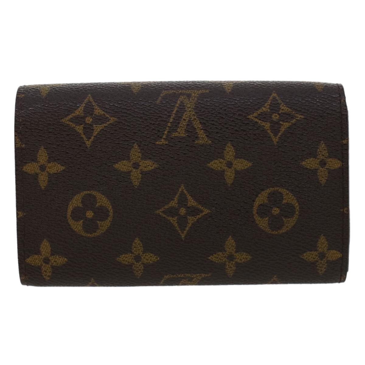 LOUIS VUITTON Monogram Porte Monnaie Billets Tresor Wallet M61730 Auth ep935 - 0