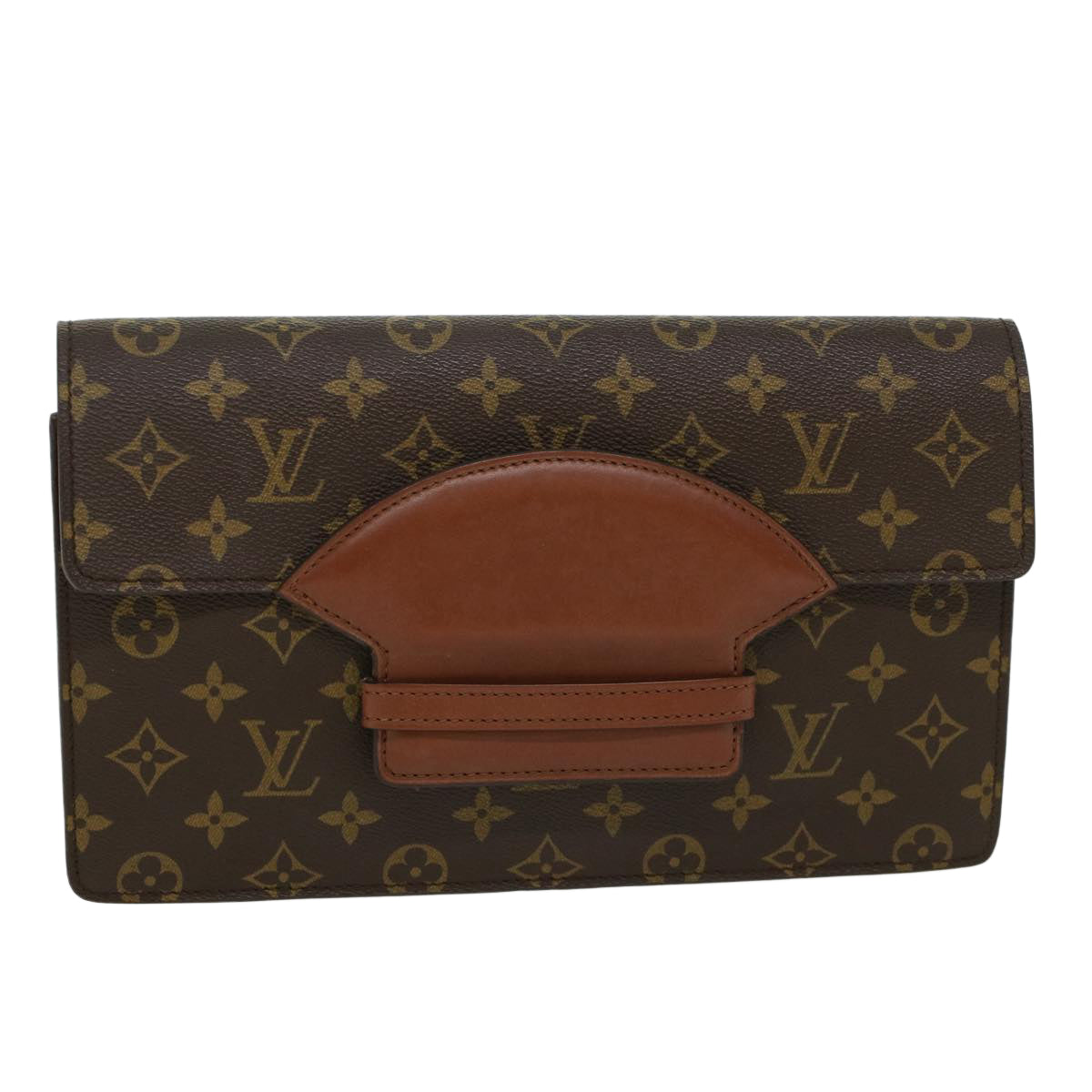 LOUIS VUITTON Monogram Chaillot Clutch Bag M51786 LV Auth ep961