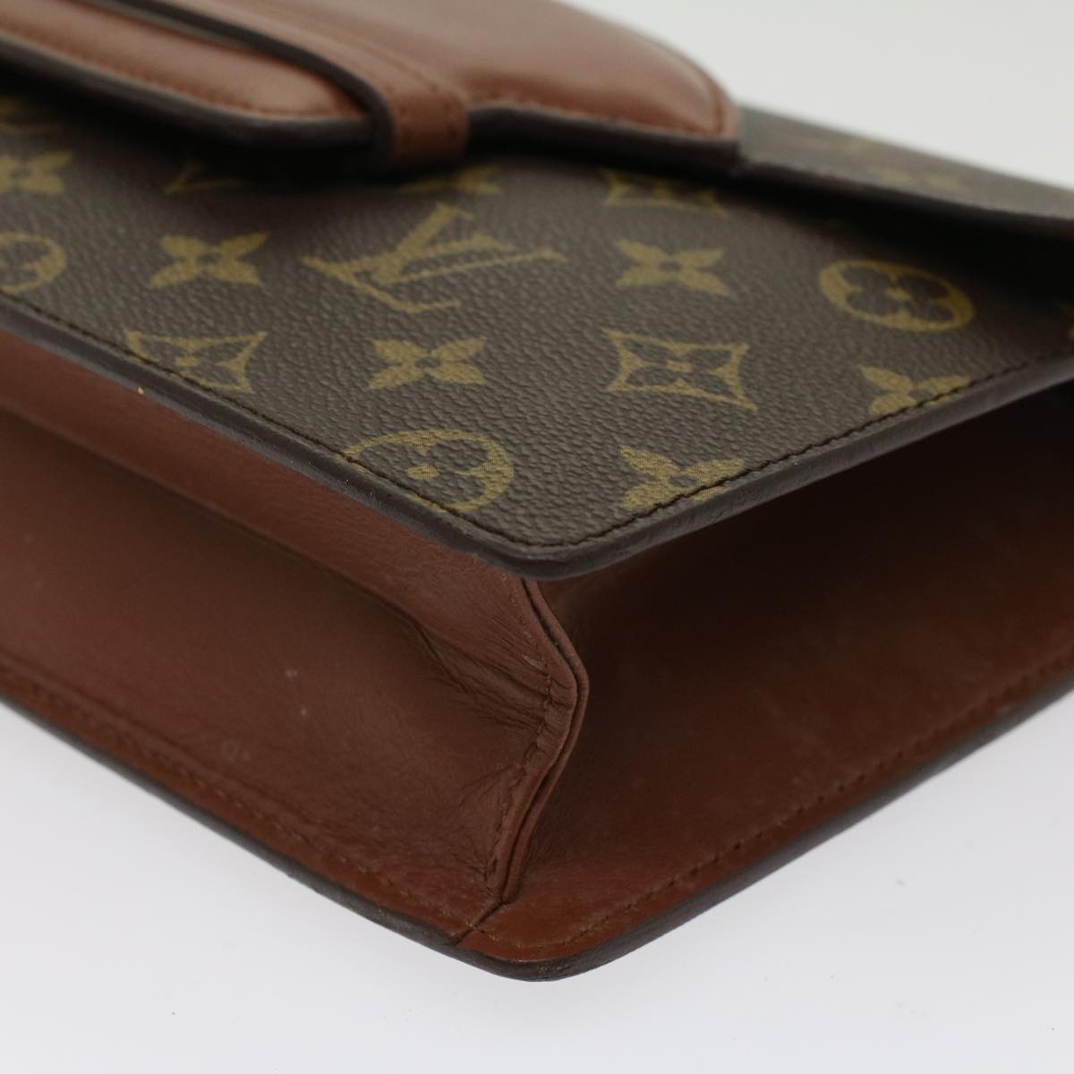 LOUIS VUITTON Monogram Chaillot Clutch Bag M51786 LV Auth ep961