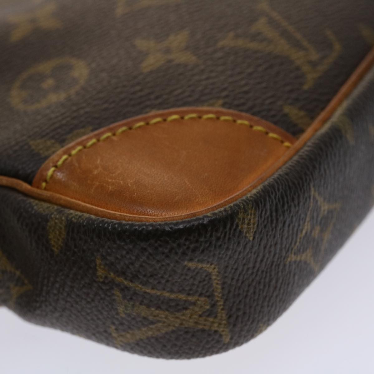 LOUIS VUITTON Monogram Marly Dragonne PM Clutch Bag M51827 LV Auth ep990