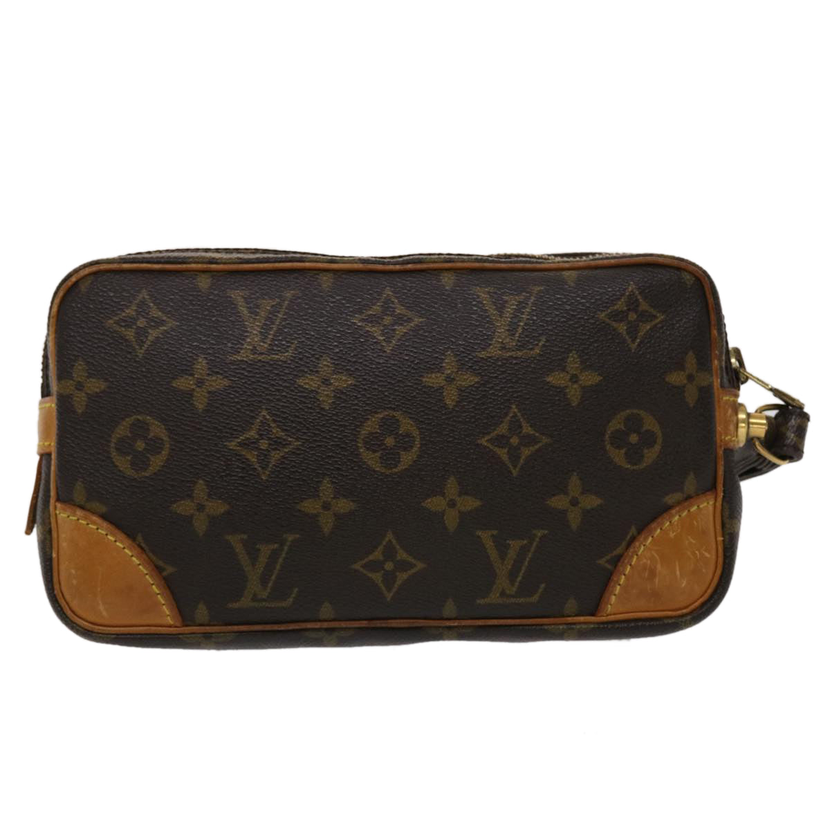 LOUIS VUITTON Monogram Marly Dragonne PM Clutch Bag M51827 LV Auth ep990 - 0