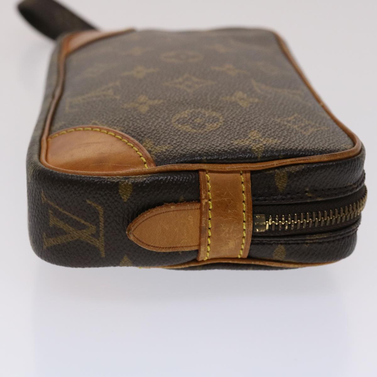 LOUIS VUITTON Monogram Marly Dragonne PM Clutch Bag M51827 LV Auth ep990