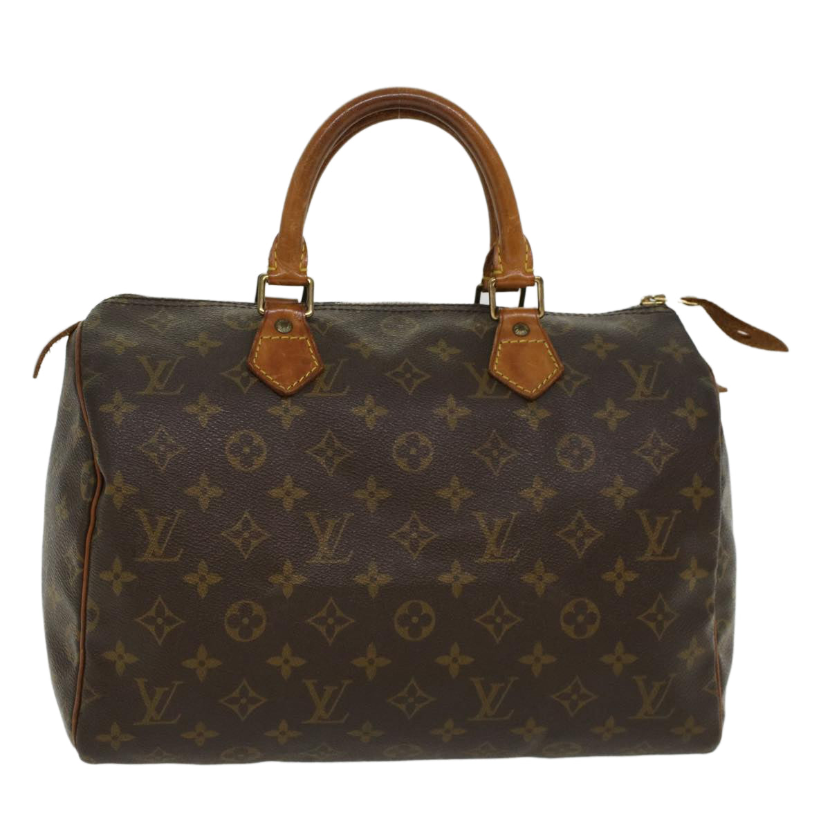 LOUIS VUITTON Monogram Speedy 30 Hand Bag M41526 LV Auth ep991