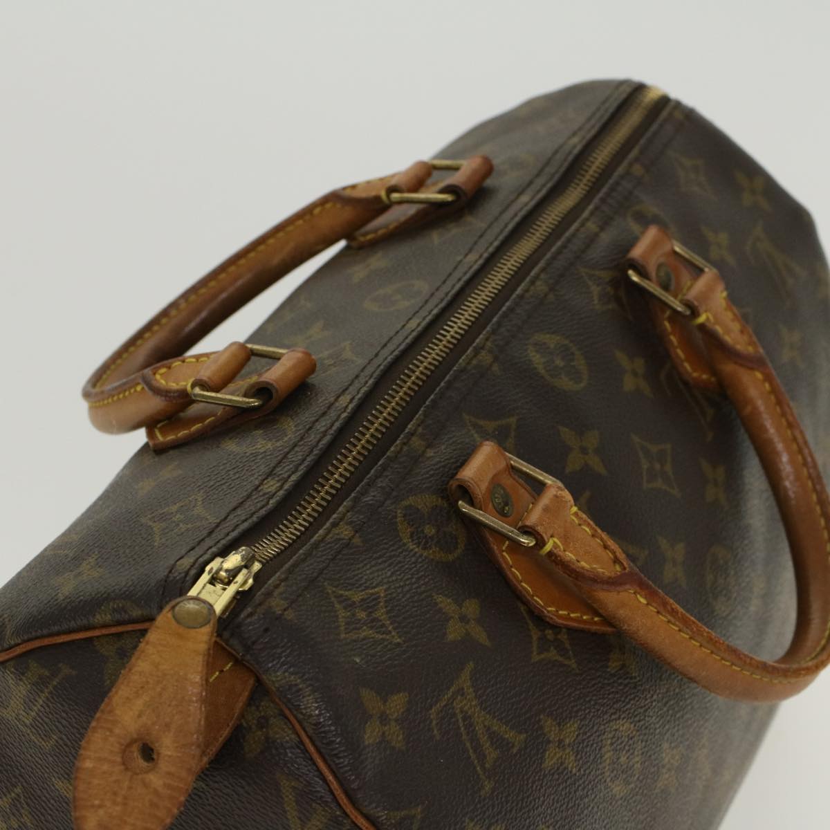 LOUIS VUITTON Monogram Speedy 30 Hand Bag M41526 LV Auth ep991