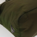 PRADA Hand Bag Nylon 2way Khaki Auth fm1303-14