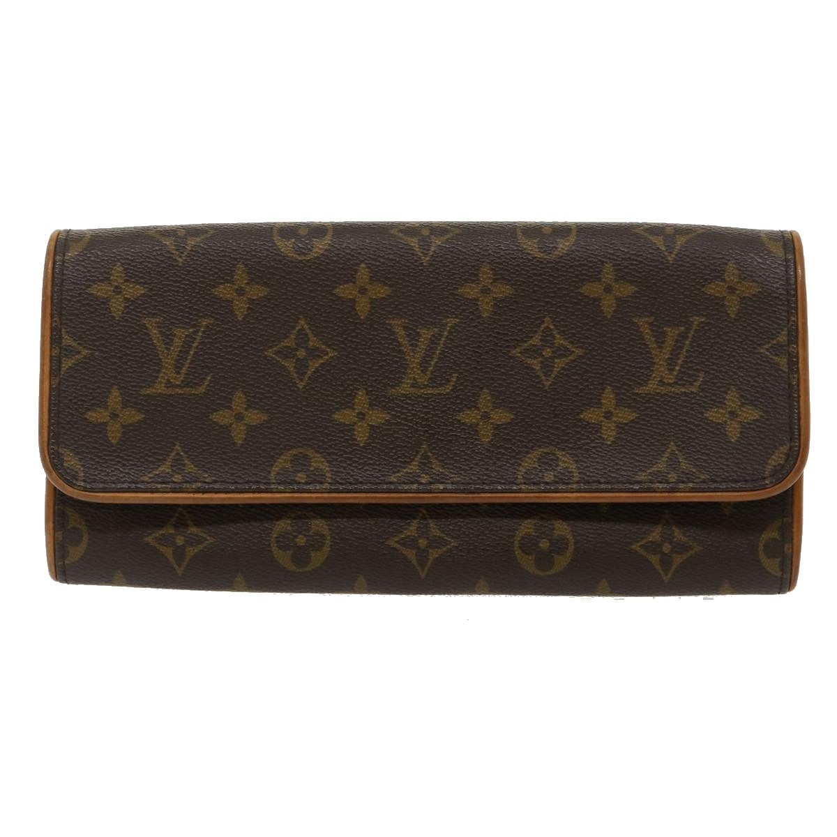 LOUIS VUITTON Monogram Pochette Twin GM Shoulder Bag M51852 LV Auth fm1362