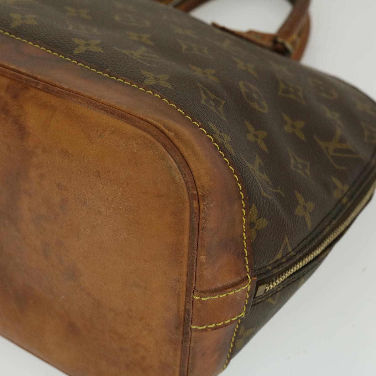 LOUIS VUITTON Monogram Alma Hand Bag M51130 LV Auth fm1438