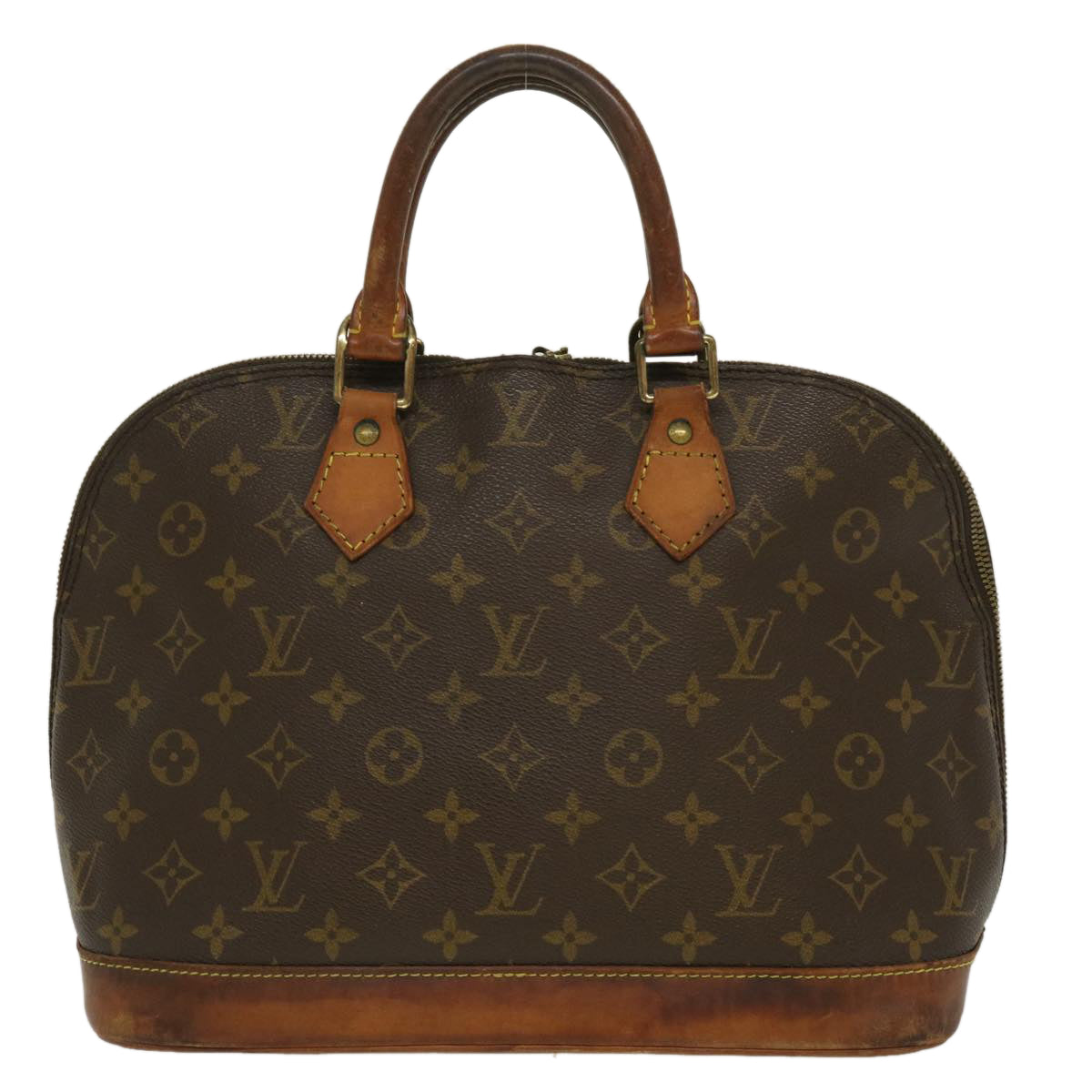 LOUIS VUITTON Monogram Alma Hand Bag M51130 LV Auth fm1438