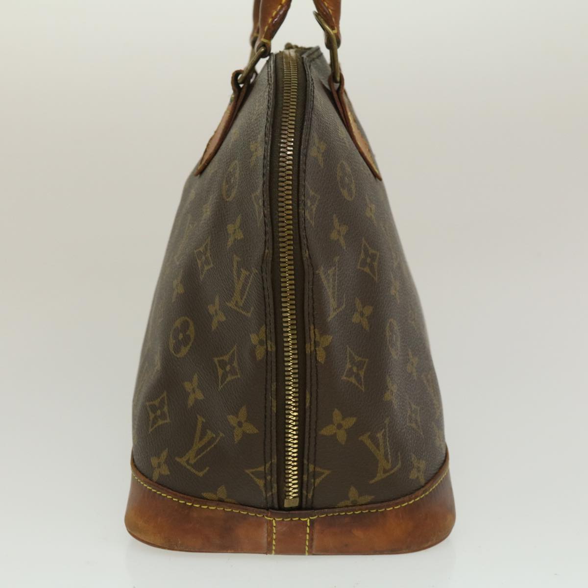 LOUIS VUITTON Monogram Alma Hand Bag M51130 LV Auth fm1438