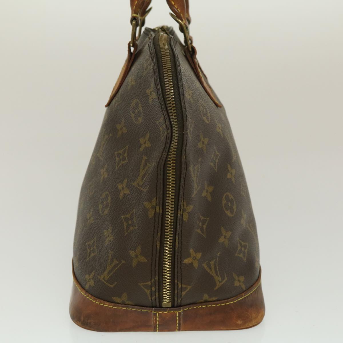 LOUIS VUITTON Monogram Alma Hand Bag M51130 LV Auth fm1438