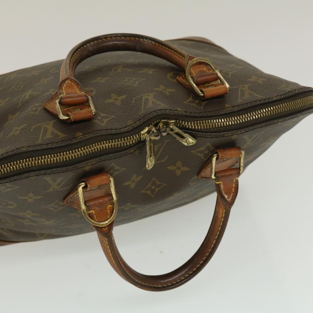 LOUIS VUITTON Monogram Alma Hand Bag M51130 LV Auth fm1438