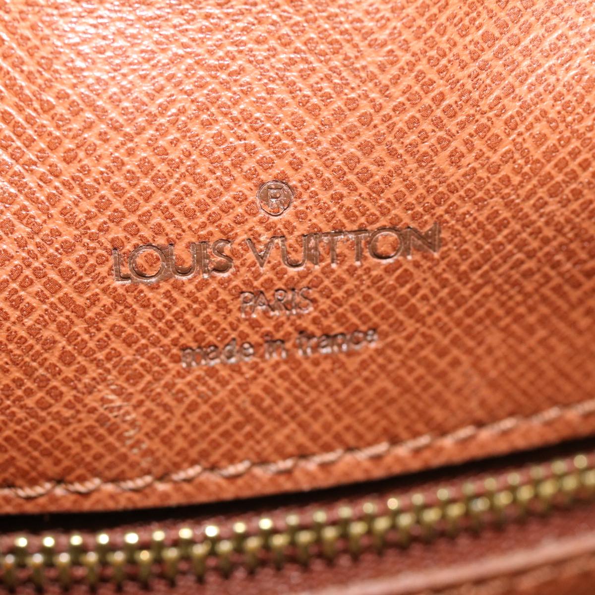 LOUIS VUITTON Monogram Boulogne 35 Shoulder Bag M51260 LV Auth fm1476