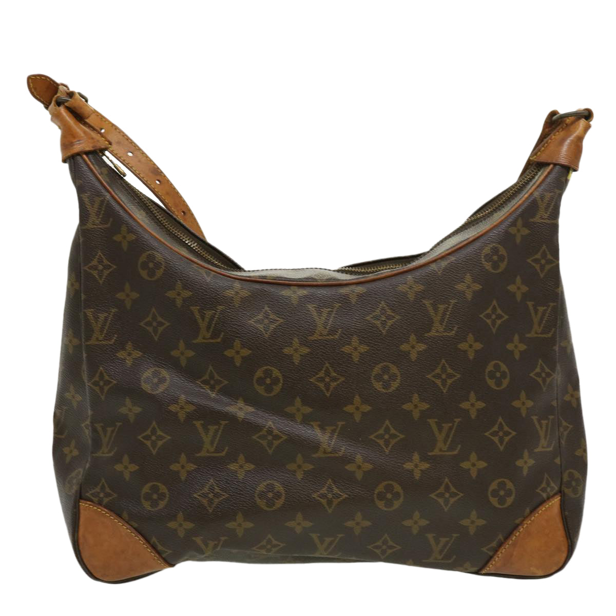 LOUIS VUITTON Monogram Boulogne 35 Shoulder Bag M51260 LV Auth fm1476