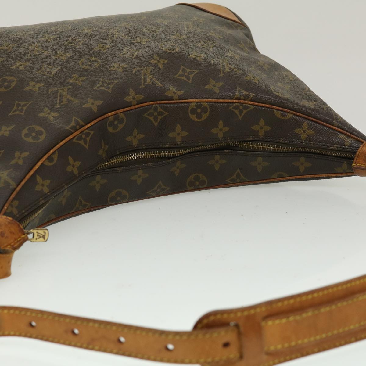 LOUIS VUITTON Monogram Boulogne 35 Shoulder Bag M51260 LV Auth fm1476