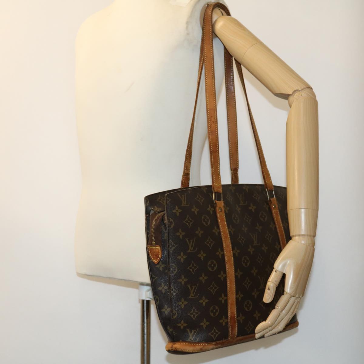 LOUIS VUITTON Monogram Babylone Tote Bag M51102 LV Auth fm1505