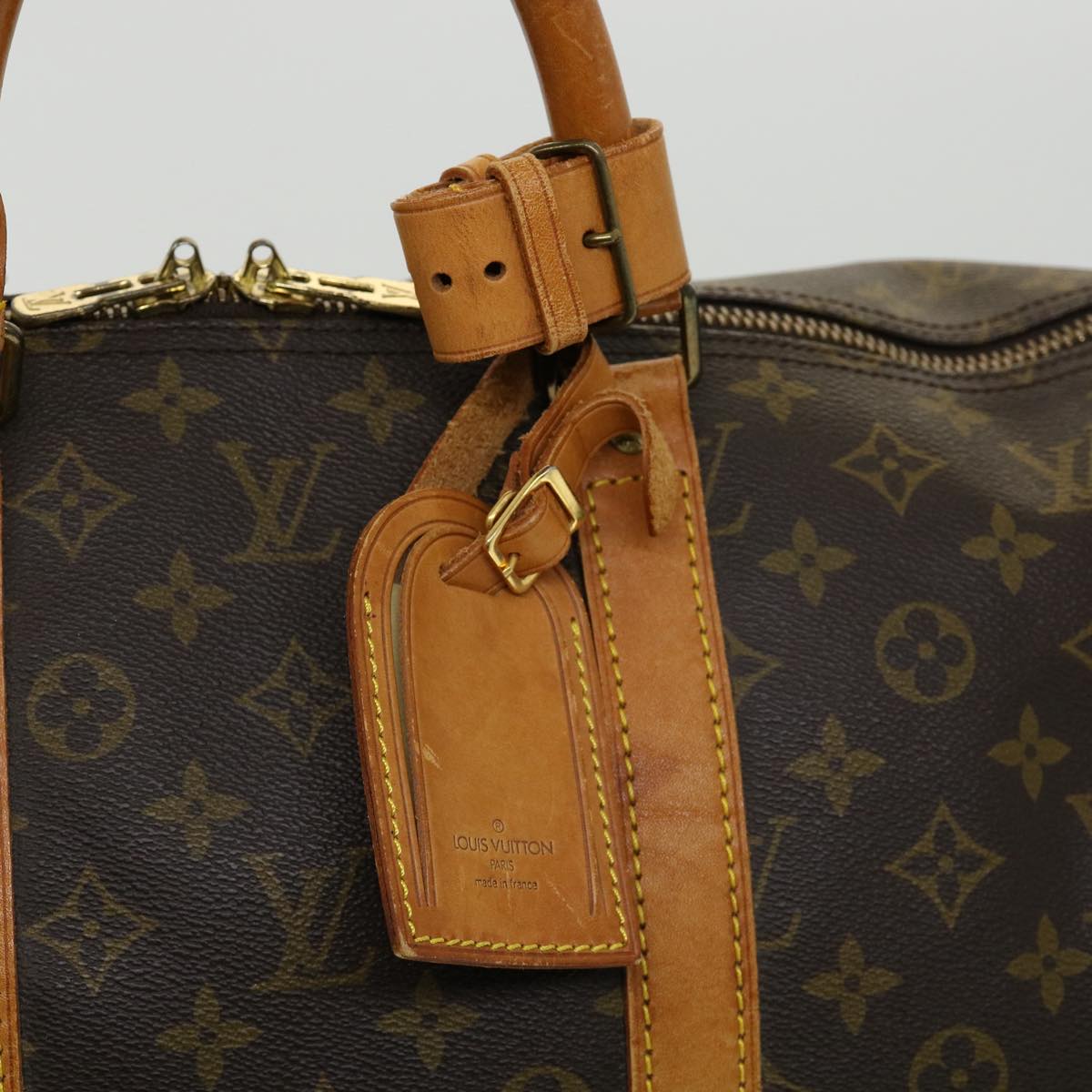 LOUIS VUITTON Monogram Keepall 50 Boston Bag M41426 LV Auth fm1513