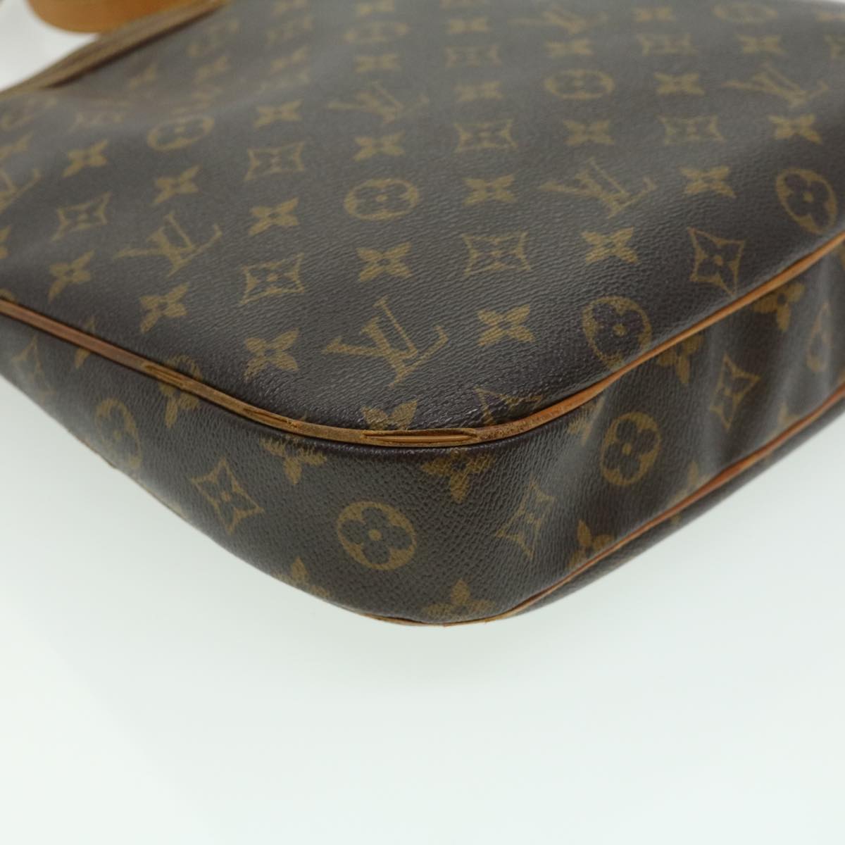 LOUIS VUITTON Monogram Odeon MM Shoulder Bag M56389 LV Auth fm1594