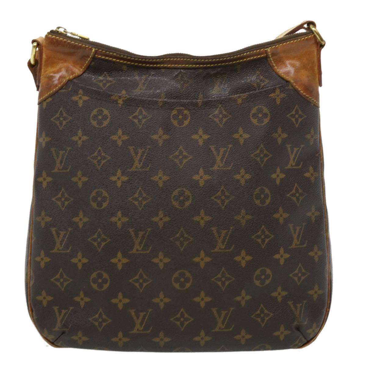 LOUIS VUITTON Monogram Odeon MM Shoulder Bag M56389 LV Auth fm1594