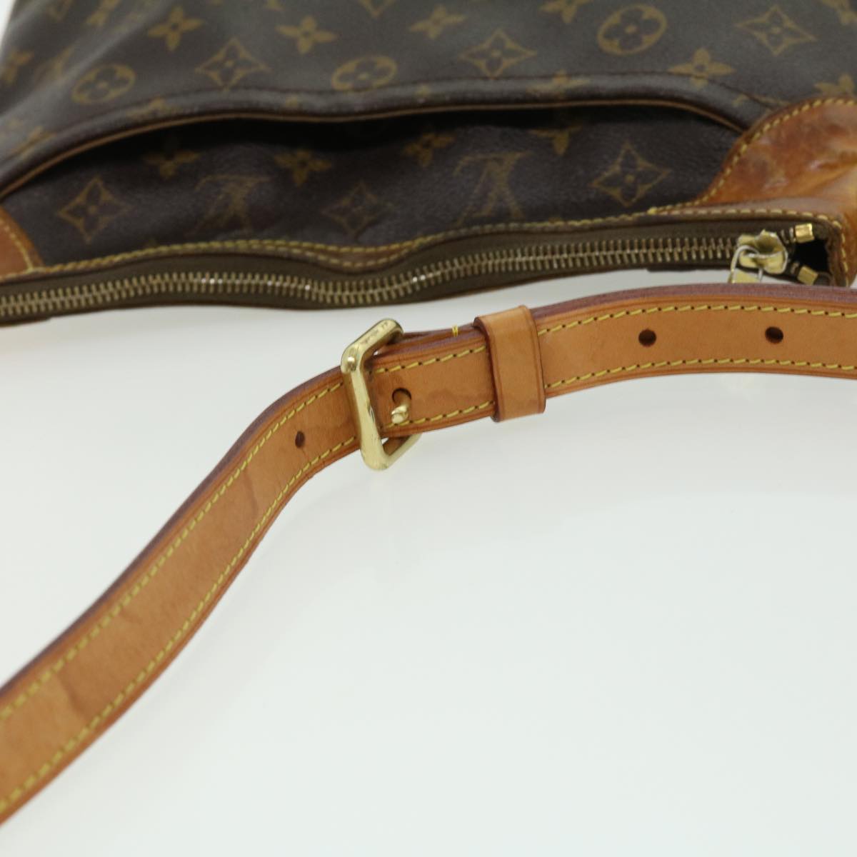 LOUIS VUITTON Monogram Odeon MM Shoulder Bag M56389 LV Auth fm1594