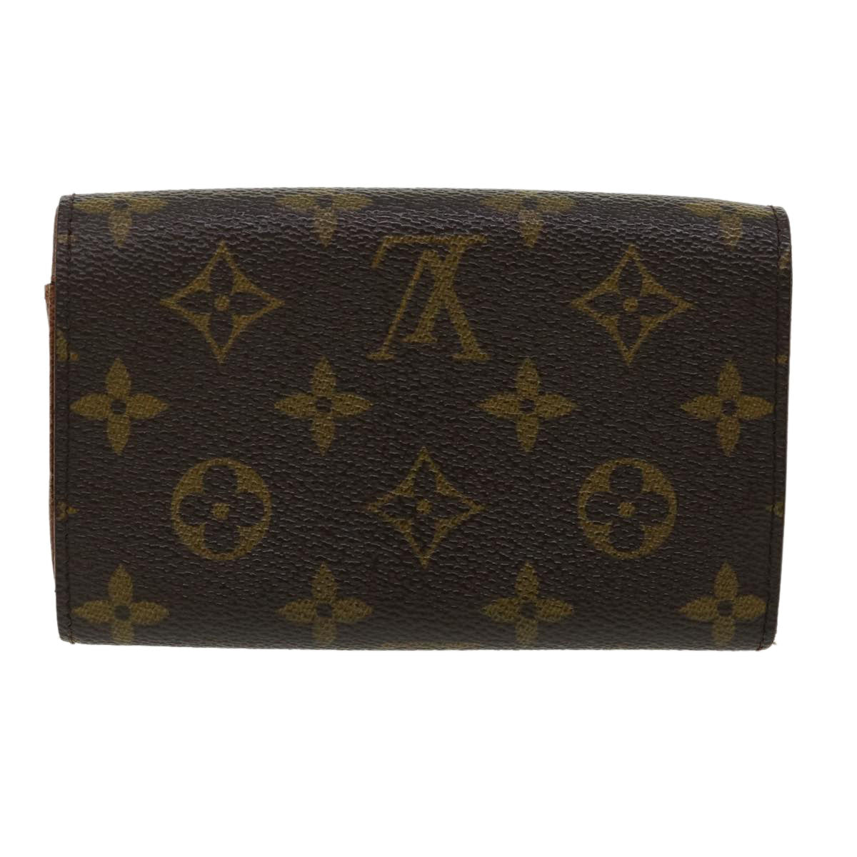 LOUIS VUITTON Monogram Porte Monnaie Billets Tresor Wallet M61730 LV Auth fm1620 - 0