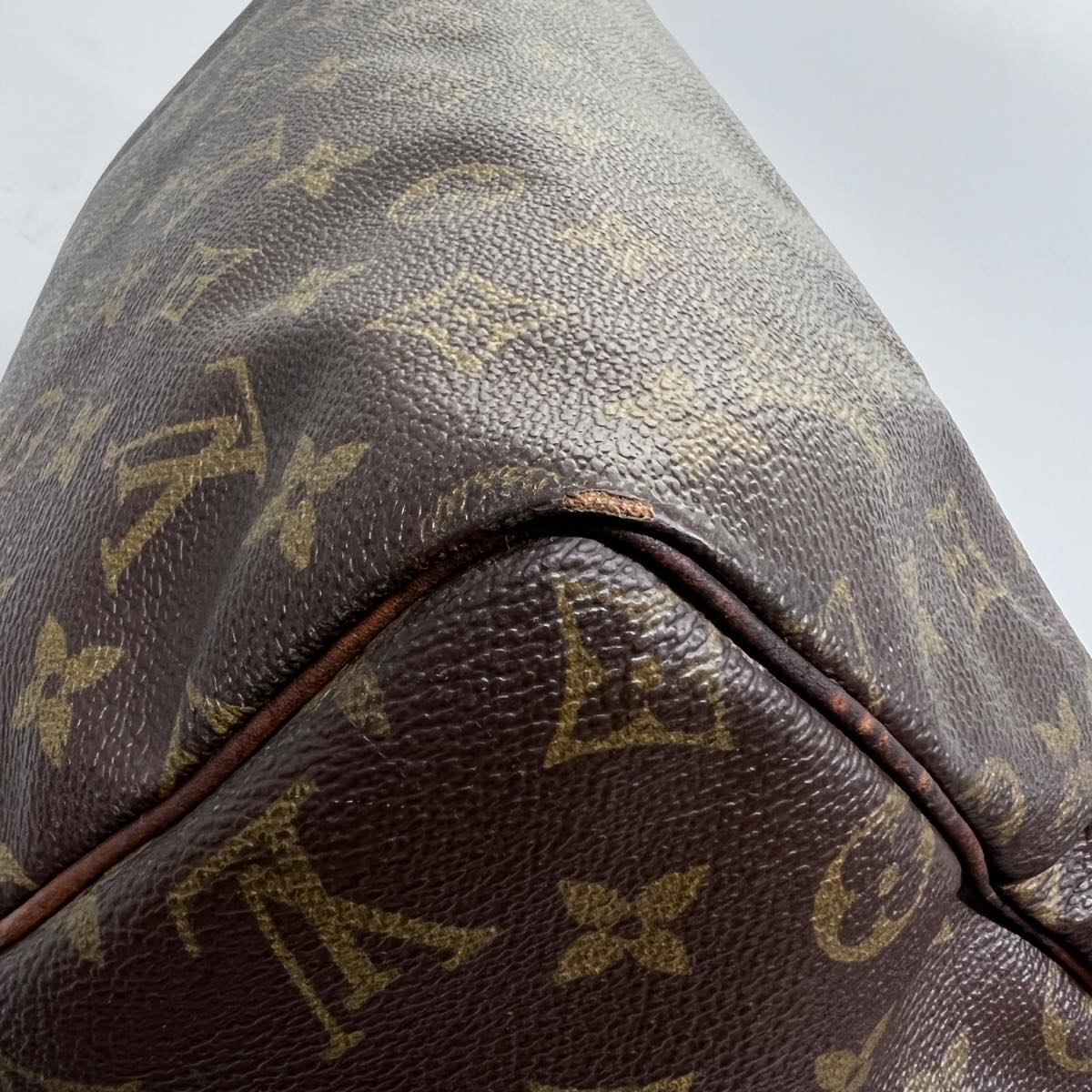 LOUIS VUITTON Monogram Speedy 30 Hand Bag M41526 LV Auth fm1637