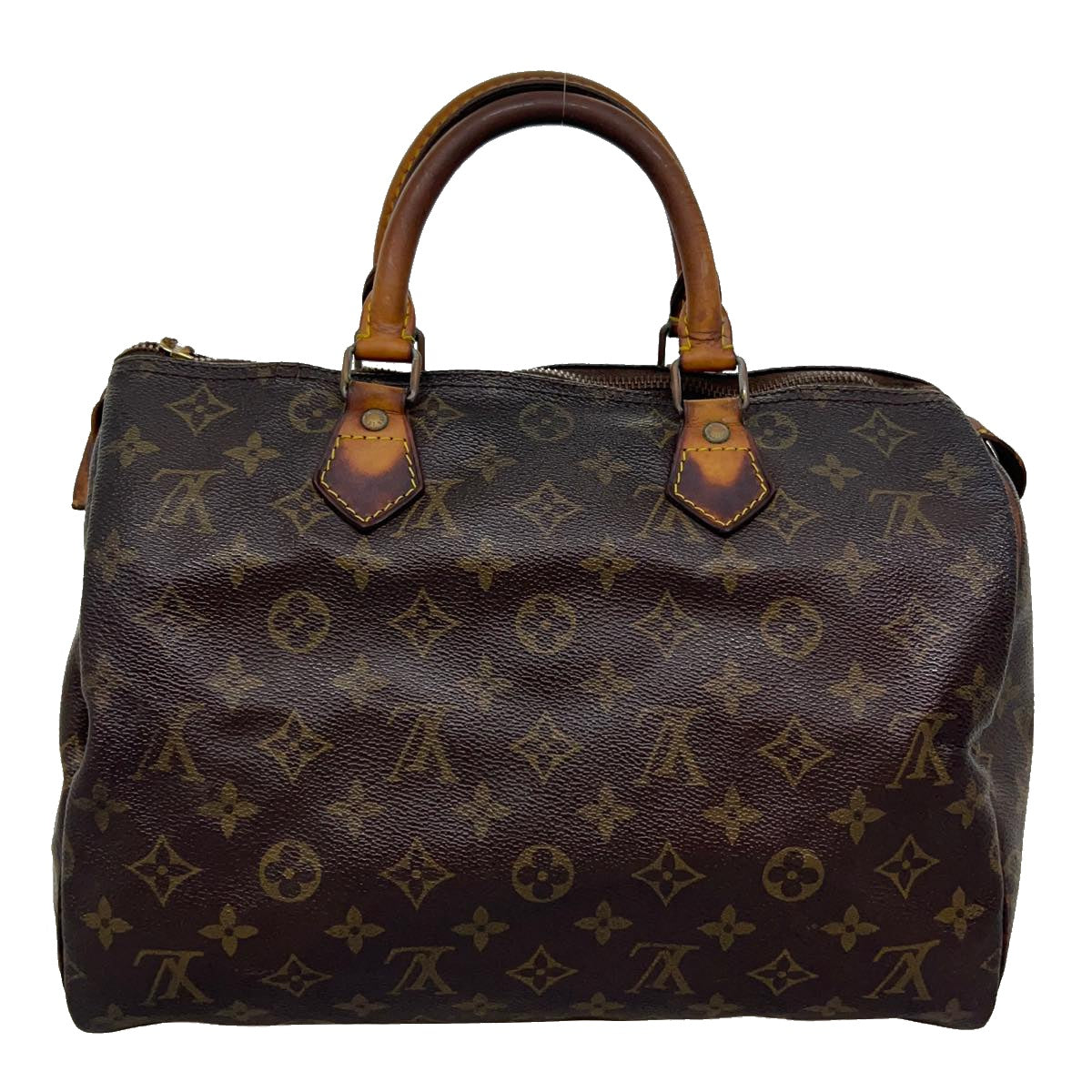 LOUIS VUITTON Monogram Speedy 30 Hand Bag M41526 LV Auth fm1637