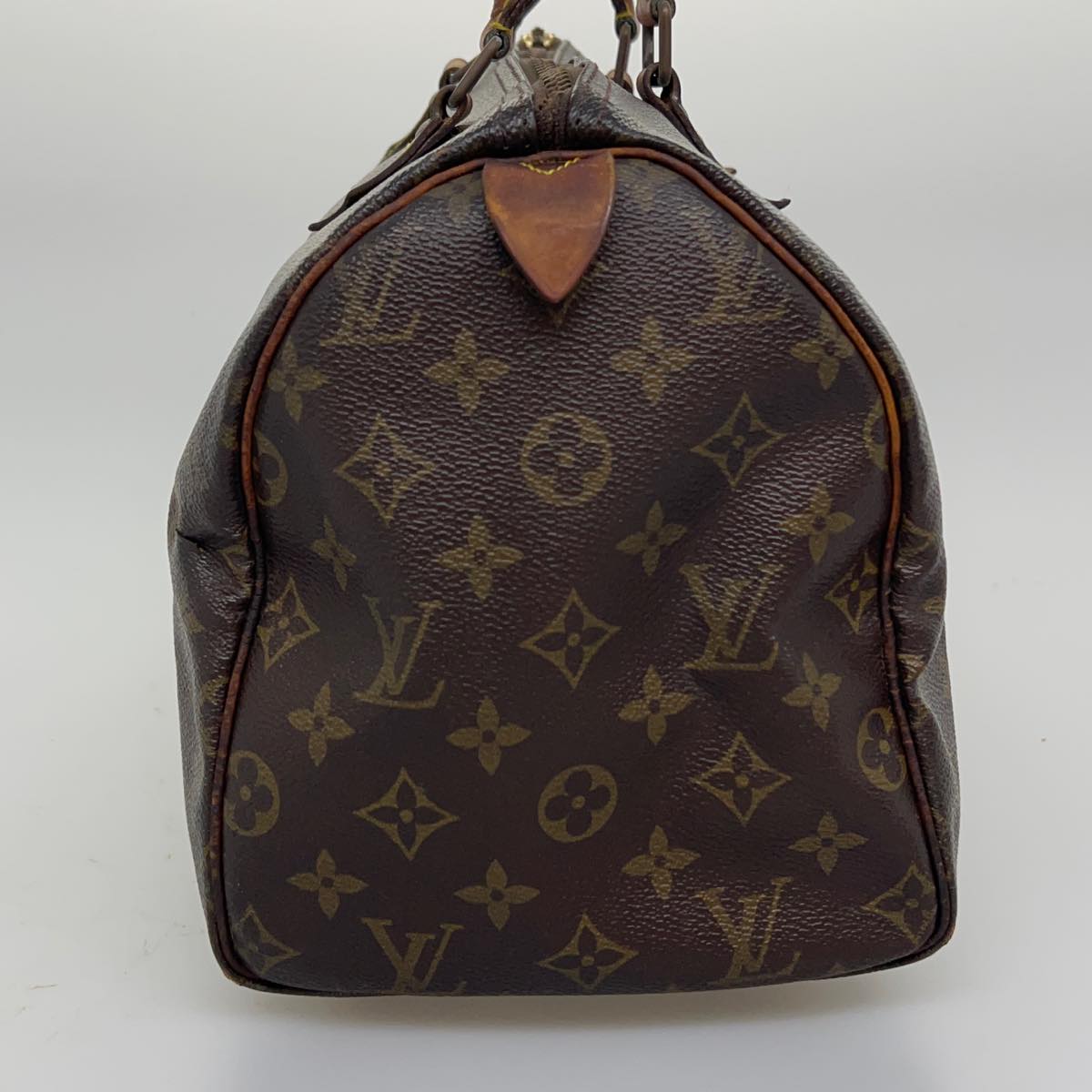 LOUIS VUITTON Monogram Speedy 30 Hand Bag M41526 LV Auth fm1637