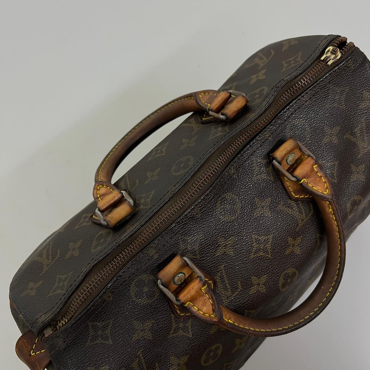 LOUIS VUITTON Monogram Speedy 30 Hand Bag M41526 LV Auth fm1637