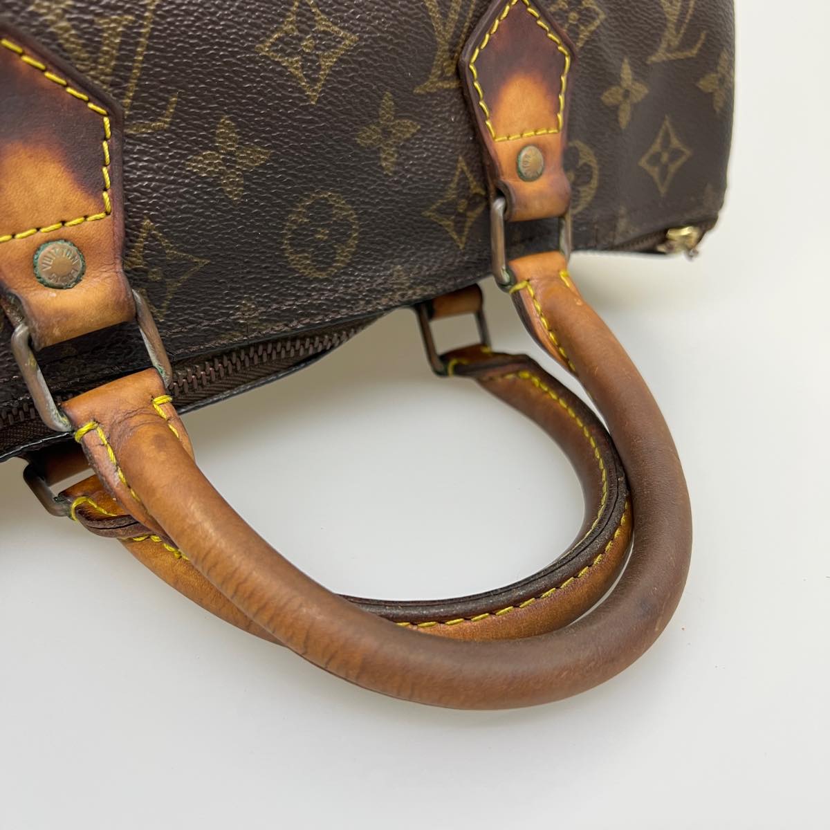 LOUIS VUITTON Monogram Speedy 30 Hand Bag M41526 LV Auth fm1637