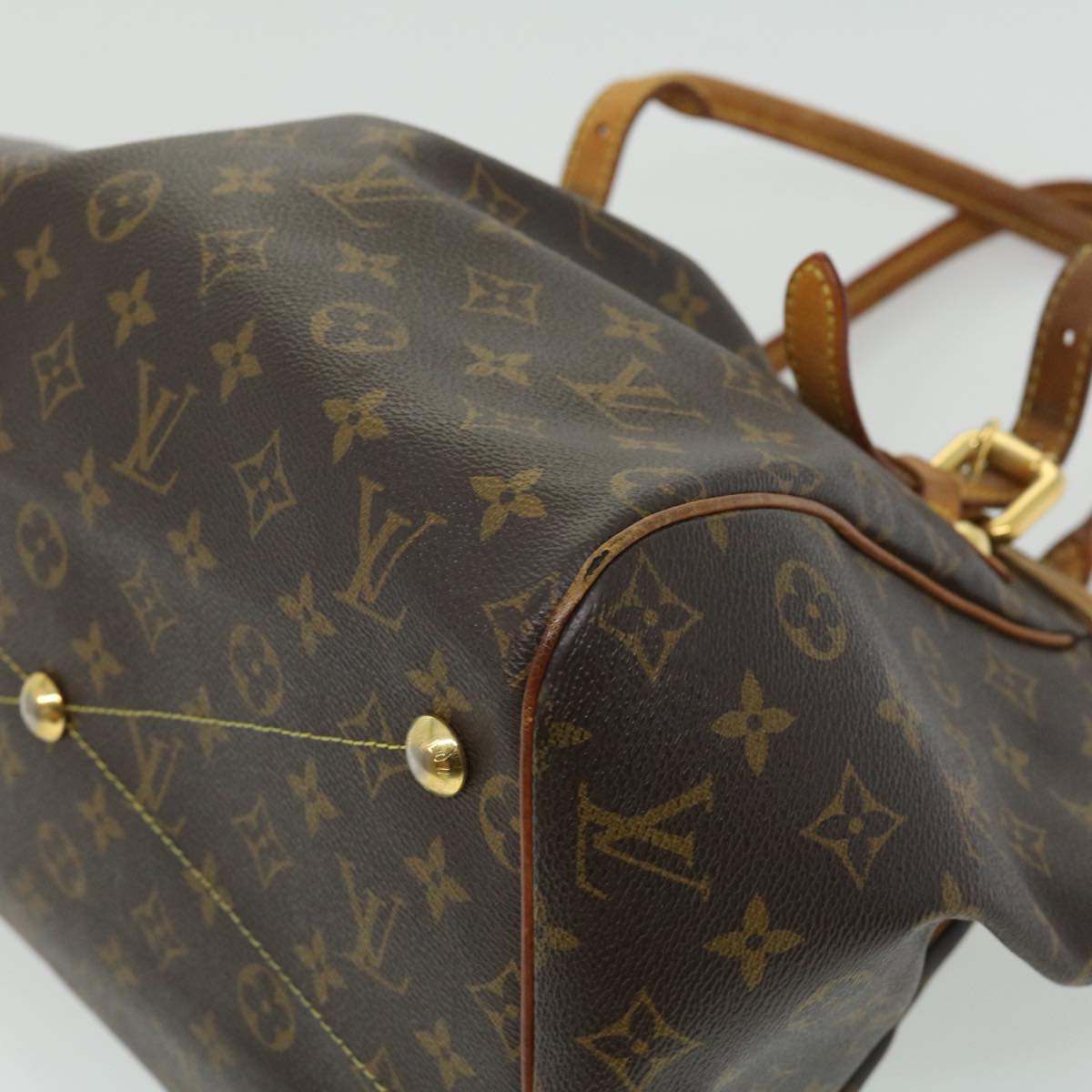 LOUIS VUITTON Monogram Tivoli GM Shoulder Bag M40144 LV Auth fm1655