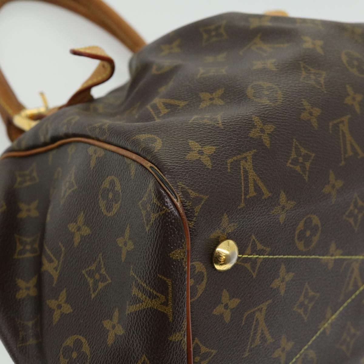 LOUIS VUITTON Monogram Tivoli GM Shoulder Bag M40144 LV Auth fm1655