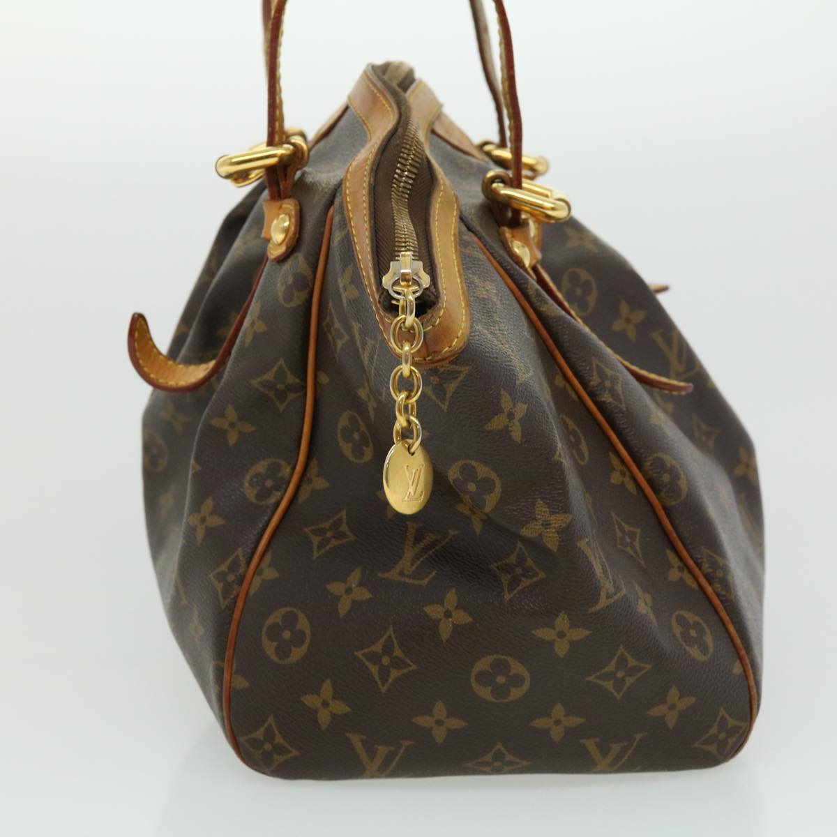 LOUIS VUITTON Monogram Tivoli GM Shoulder Bag M40144 LV Auth fm1655