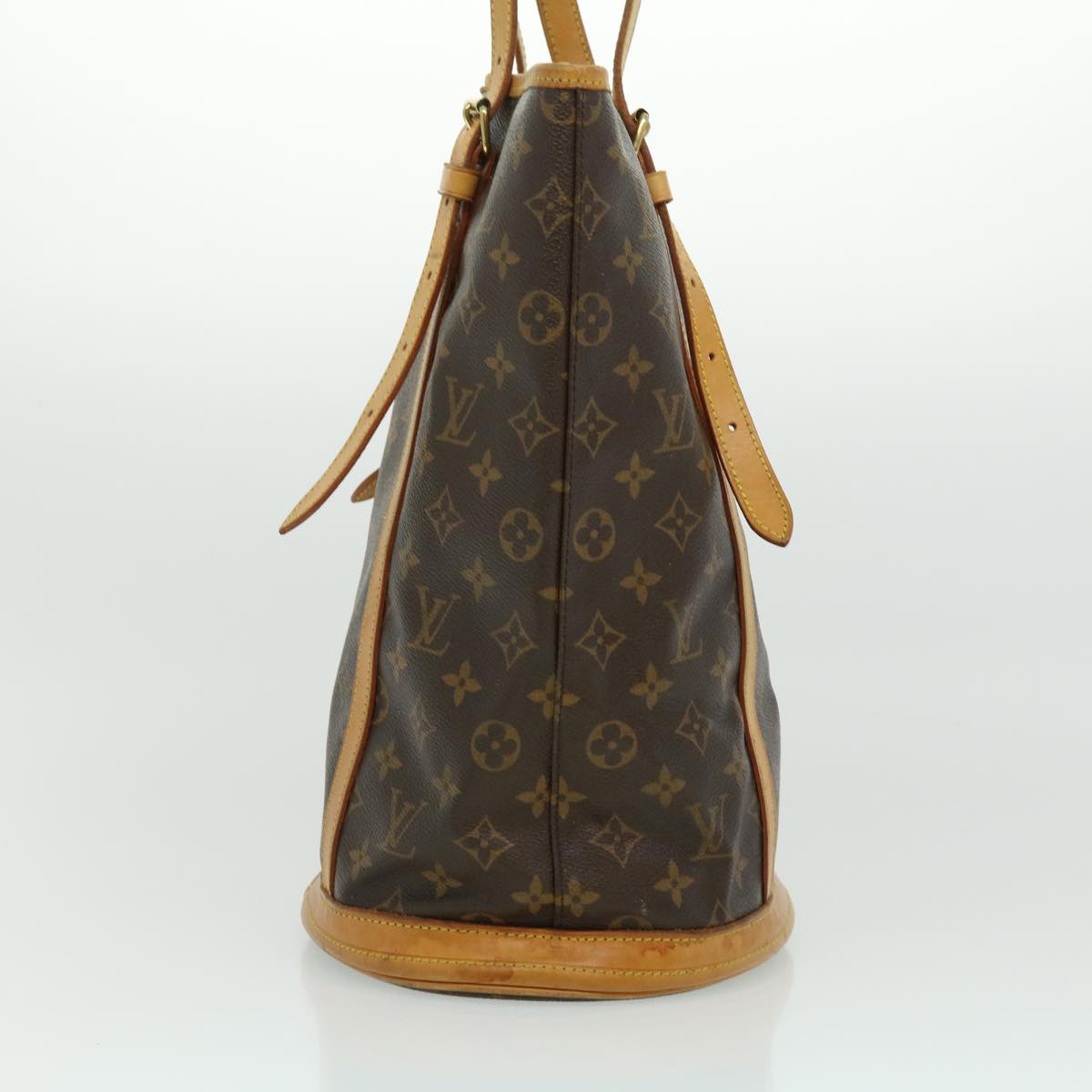 LOUIS VUITTON Monogram Bucket GM Shoulder Bag M42236 LV Auth fm1666