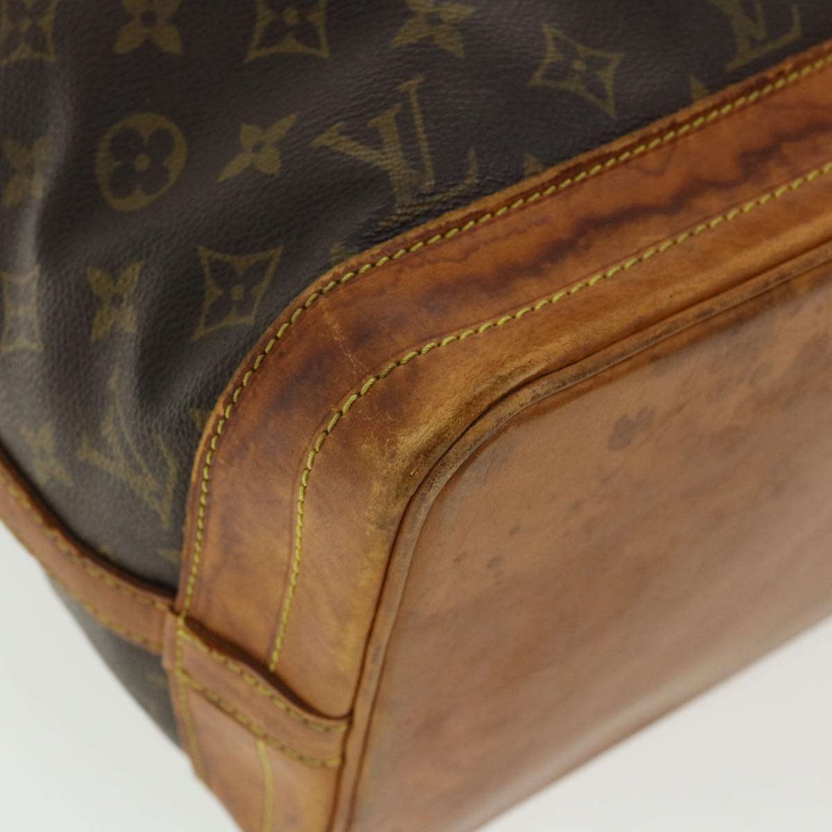 LOUIS VUITTON Monogram Noe Shoulder Bag M42224 LV Auth fm1725