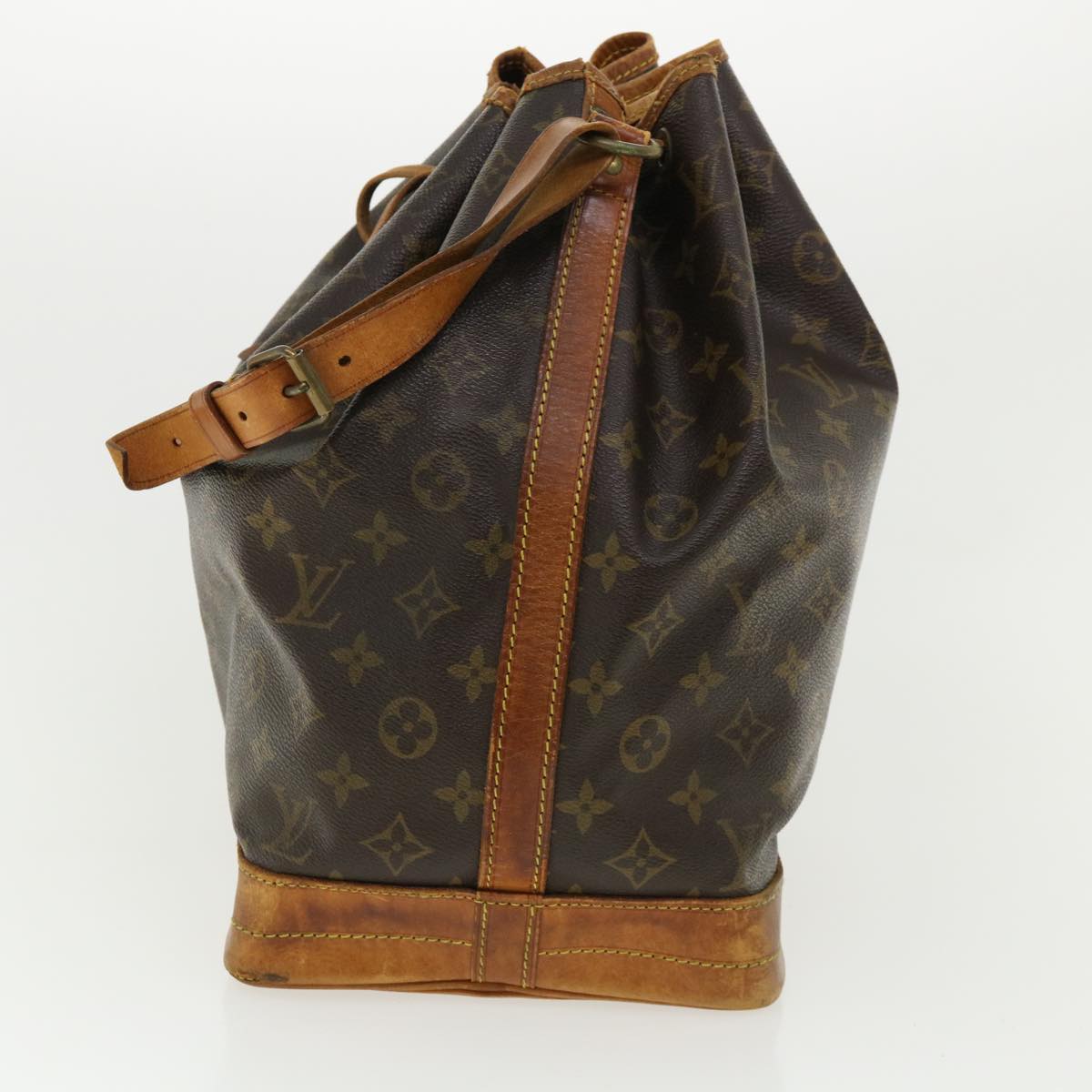 LOUIS VUITTON Monogram Noe Shoulder Bag M42224 LV Auth fm1725