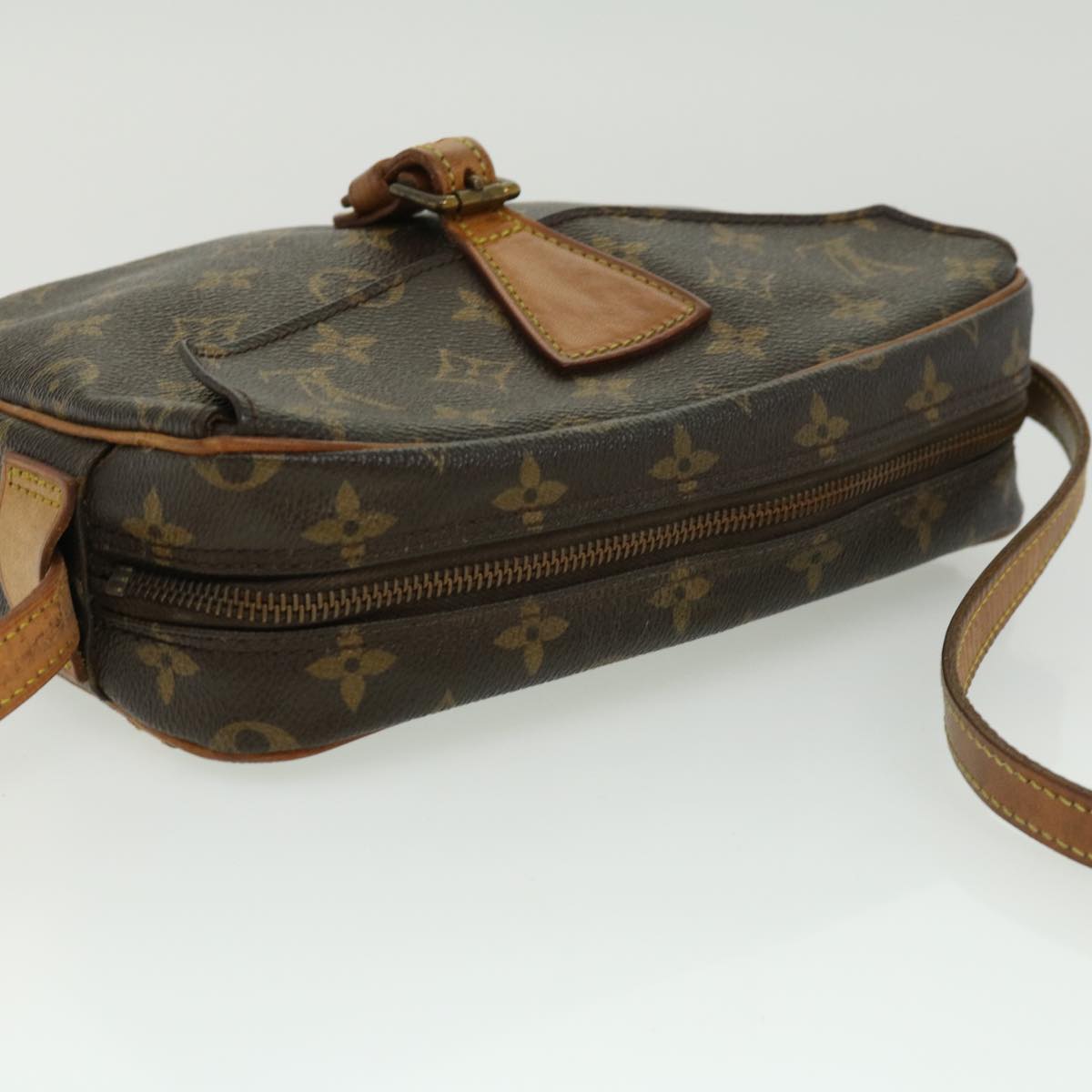 LOUIS VUITTON Monogram Jeune Fille MM Shoulder Bag M51226 LV Auth fm1730