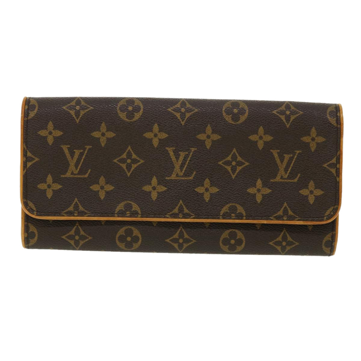 LOUIS VUITTON Monogram Pochette Twin GM Shoulder Bag M51852 LV Auth fm1736